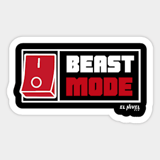 Beast MODE Switch Sticker